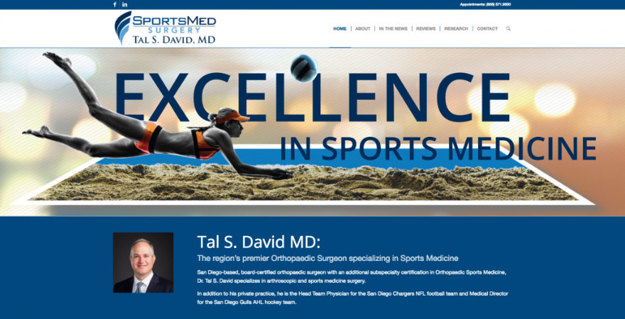 Tal-David-Website-Orthopedic-Surgeon-Marketing-Positraction-San-Diego