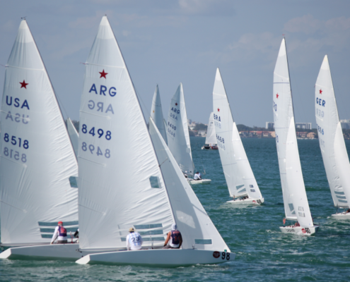 sailboats on the water