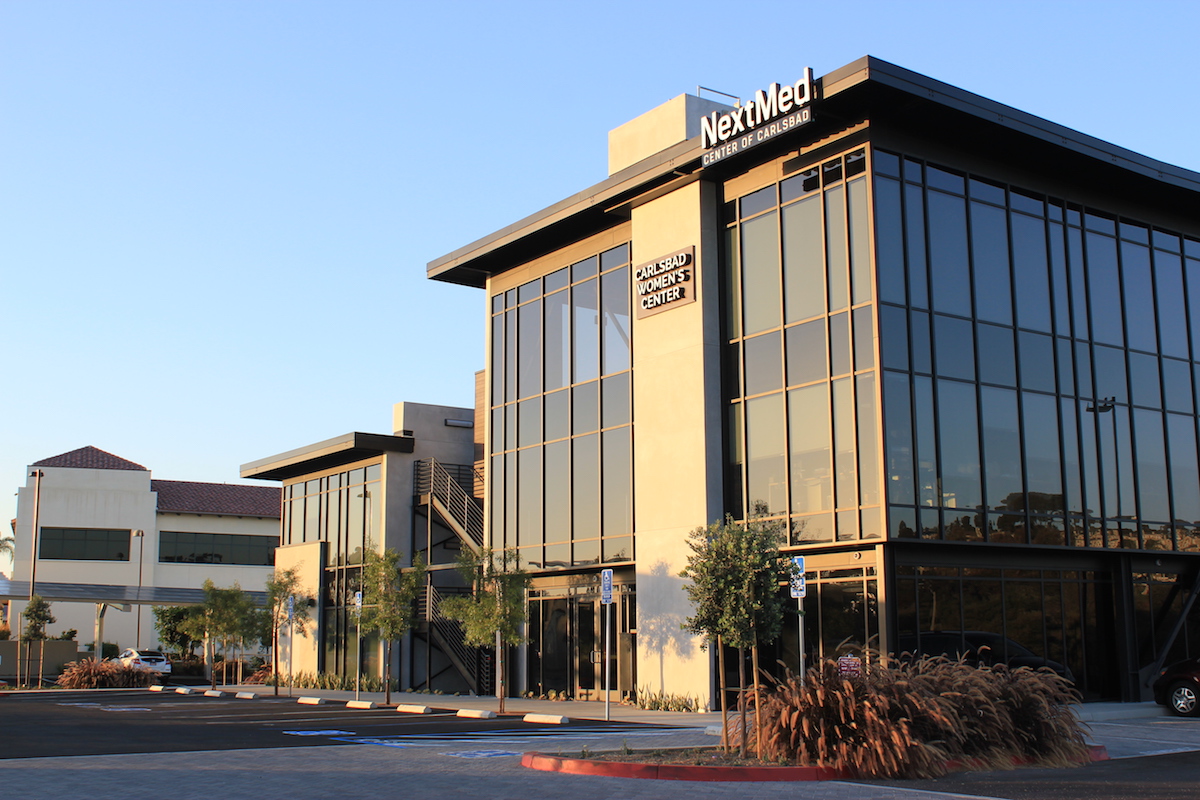 NextMed on outside of building closer up
