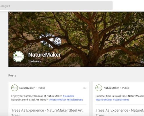 NatureMaker Google Plus Profile NatureMaker Google Plus Profile