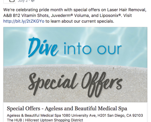 A&B Special Offers Facebook Post A&B Special Offers Facebook Post