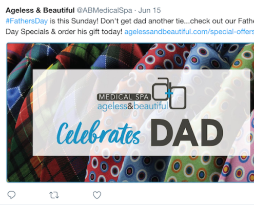 A&B Father's Day Tweet A&B Father's Day Tweet