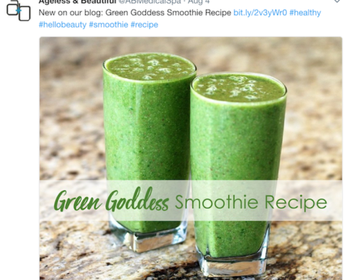 A&B Green Smoothie Blog Tweet A&B Green Smoothie Blog Tweet
