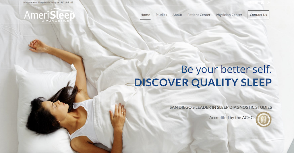 AmeriSleep website