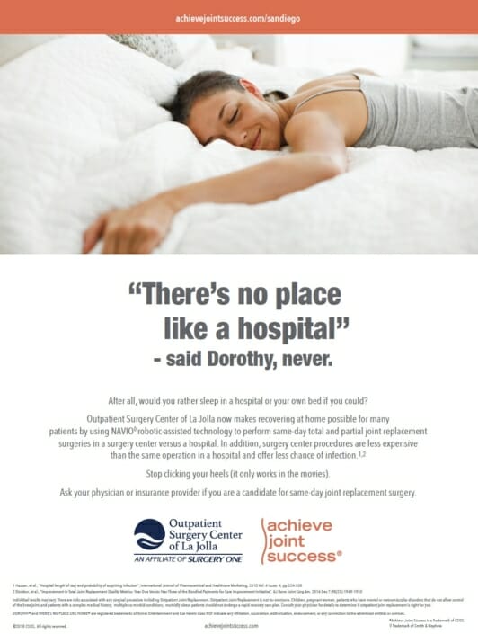 Achieve Joint Success Ad - Dorothy